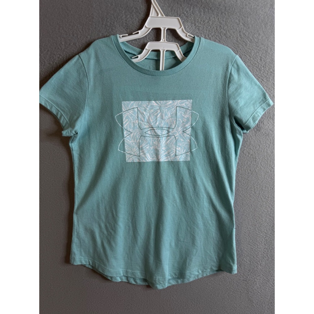 Under Armour T Shirt Boys Medium HeatGear T-Shirt Athletic Activewear